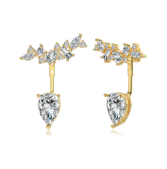 Pendientes CikOrefice Gioielli Mujer in Plata Cubic Zirconia EIZWG01 - EIZWG01